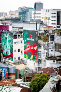 Quảng cáo ngoài trời của Heineken