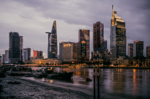 Ánh vàng phố thị