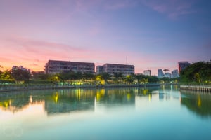 Sunset on Nhieu Loc - Thi Nghe Channel