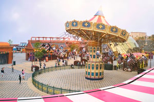 Đu quay cảm giác mạnh tại Bà Nà Hill