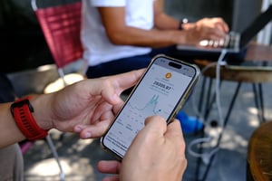 Xem giá Bitcoin trên di động