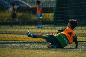 A tackle for the ball