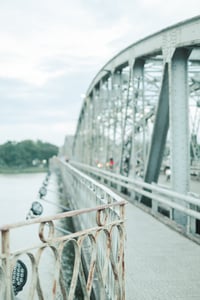 Góc chụp trên cầu Tràng Tiền