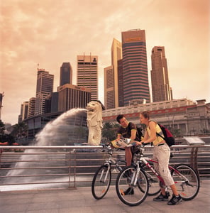 Biking in Singapore