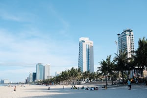 Hotels at My Khe beach - Da Nang