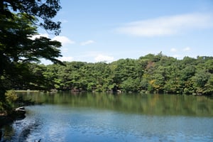 Hồ Shiogahara - công viên Futatabi, Kobe, Nhật Bản