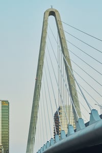 Ba Son Bridge across the Sai Gon River in Ho Chi Minh City