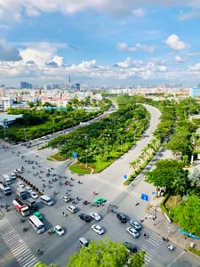 Ho Chi Minh Skyline from District 7