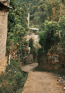 Một con hẻm nhỏ ở Sơn La