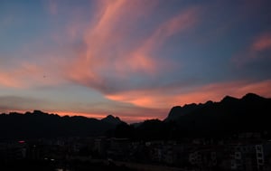 Bầu trời hoàng hôn