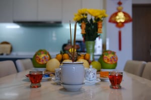 Mâm cúng ngày 30