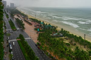 Đà Nẵng một sáng trời mưa