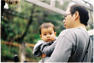 A cute baby