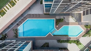 Hồ bơi tại Eco Green Saigon
