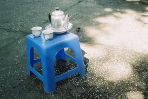 Trà và cà phê vỉa hè