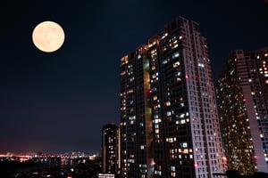 Masteri Thảo Điền trong đêm trăng rằm