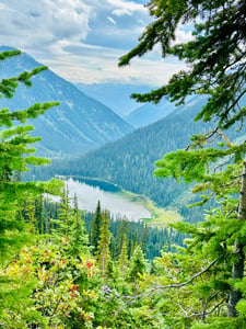 View to Kokanee Lake