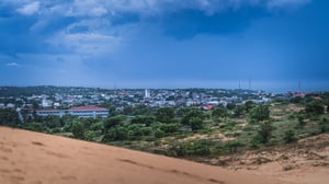 Mũi Né nhìn từ Đồi cát vàng Phan Thiết