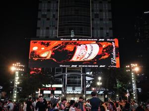 Budweiser Led OOH
