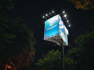 Bảng quảng cáo 3-mặt của Casper