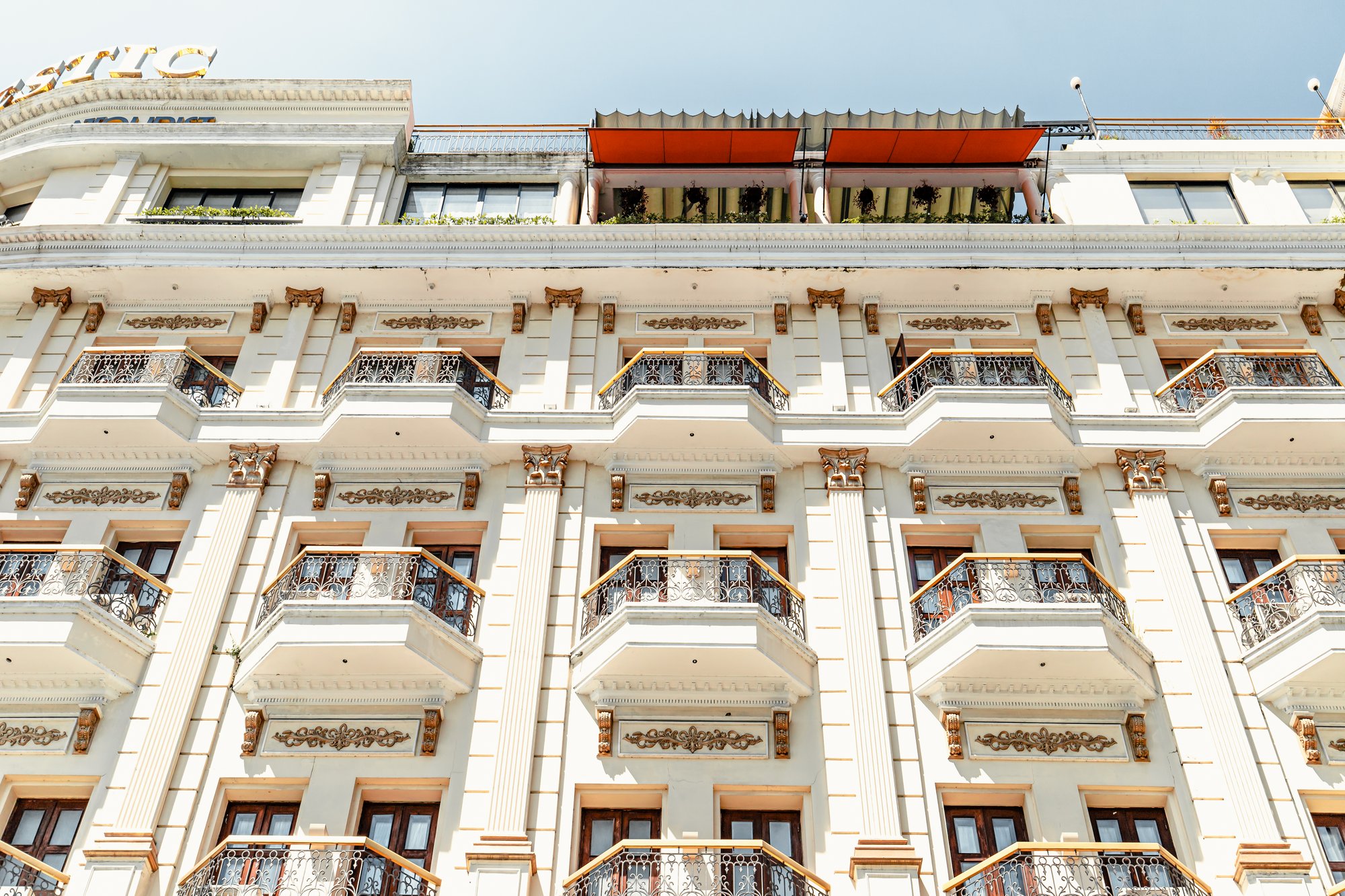Architecture of Majestic Hotel Saigon