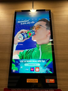 Heineken Ad in Elevator