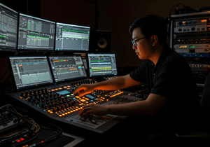 Event Sound Mixer Back-stage