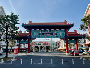 Cổng vào Grand World Phú Quốc