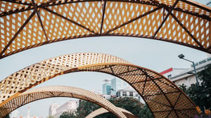 Cầu vồng mây tre