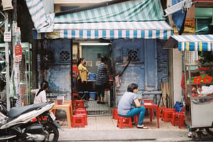 Một quán ăn lâu năm ở Sài Gòn