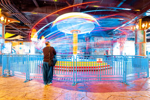 Merry-go-round Light: Đu quay ánh sáng