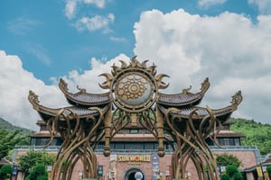 Cổng chào Sun World Bà Nà Hill