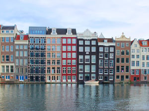 Những sắc màu phố thị của Amsterdam