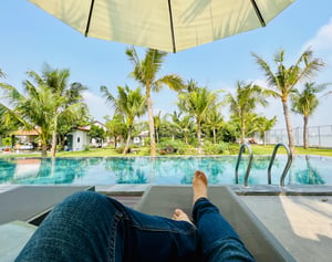 Relax by the pool