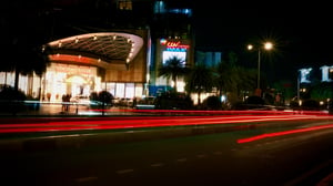 Ảnh chụp phơi sáng tại Vincom Center