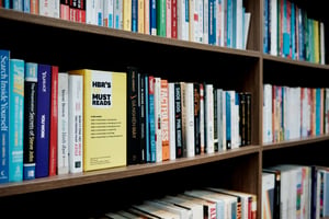 A bookshelf