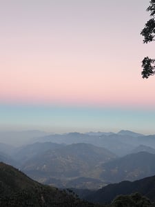 Hoàng hôn trên đỉnh Tà Xùa
