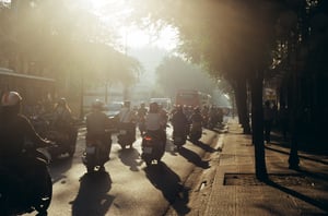 Ánh nắng rực rỡ của ngày mới