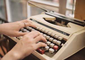 Typing on an old keyboard
