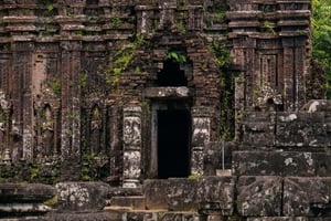 Tháp Chàm ở Mỹ Sơn