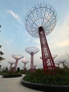 The light park in Vinhomes Grand Park