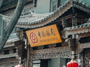 Bank of China in Dali ancient city