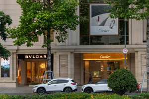 BVLGARI and Cartier Luxury Stores