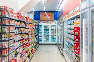 Inside a Circle K store