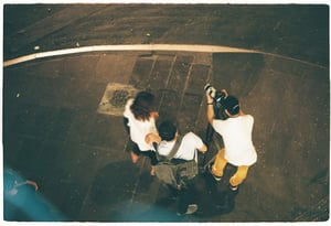 Photographer đang setup góc chụp