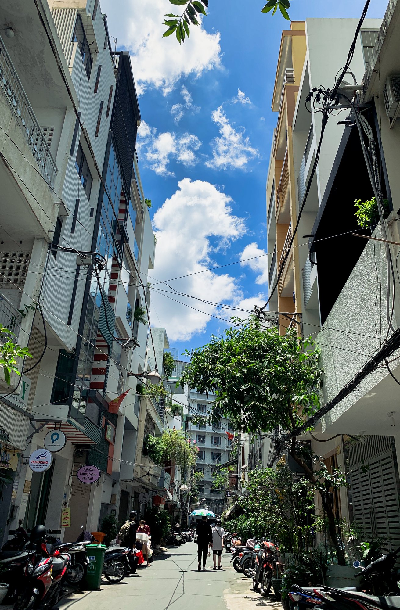 Blue Alley Sky