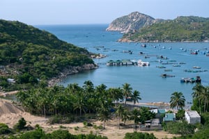 Bè cá ở vịnh Vĩnh Hy