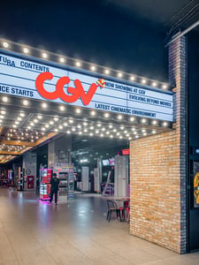 A cinema in a mall