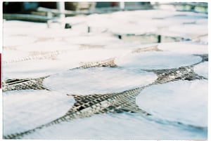 Sun-dried rice paper