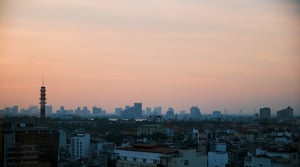 Hà Nội trong buổi hoàng hôn